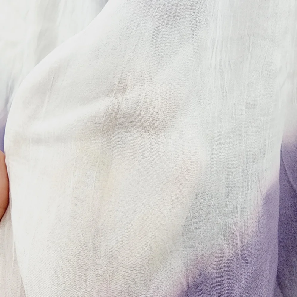 Soft Surroundings Tie Dye Silk Sequined Strap Maxi Dress - Picture 6 of 9